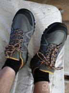 img 1 attached to Men'S Waterproof Hiking Shoes With Air Circulation Insole And Ankle Support For Ultimate Comfort And Safety During Outdoor Trekking And Walking review by Jere Mosley