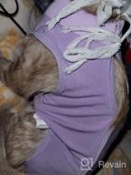 img 1 attached to 🐱 Surgical Abdominal Wound Recovery Suit for Cats - Indoor Pet Clothing & E-Collar Alternative Pajama Suit After Surgery review by Nigel Morris