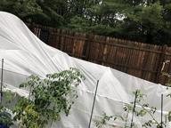 img 1 attached to YOLENY 20' X 10' X 7' Greenhouse: Large Portable Walking Tunnel Tent For Gardening & Plant Hot House - White review by Andrew West
