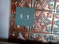 img 1 attached to Add An Elegant Touch To Your Home With Meriville French Scroll Electrical Outlet Wall Plate Cover In Pompeii Gold review by Keith Harris