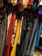картинка 1 прикреплена к отзыву 20-Pack Of MIZGI Premium Velvet Pants Hangers With Clips - Non-Slip Felt Outfit Dress Hangers For Space-Saving Closet Organization от Shima Hennigan
