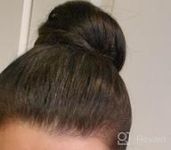img 1 attached to Thick 2PCS Updo Messy Hair Bun Curly Wavy Ponytail Extensions Hairpieces Hair Scrunchies For Women Girls In Ash Blonde With Light Blonde Highlights By REECHO review by Jason Pinkney