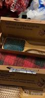 img 1 attached to Eco-Friendly Bamboo Hair Brush And Detangle Comb For Healthier, Shinier Hair review by Cody Mckechnie