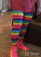 img 1 attached to 👖 Stylish HDE Girls Leggings Designs for Any Occasion - Perfect Length for Girls' Clothing review by Carmen Morris