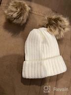 картинка 1 прикреплена к отзыву Warm & Cozy: Baby Knit Hat For Winter-Infant To Toddler Age Range от John Blanco