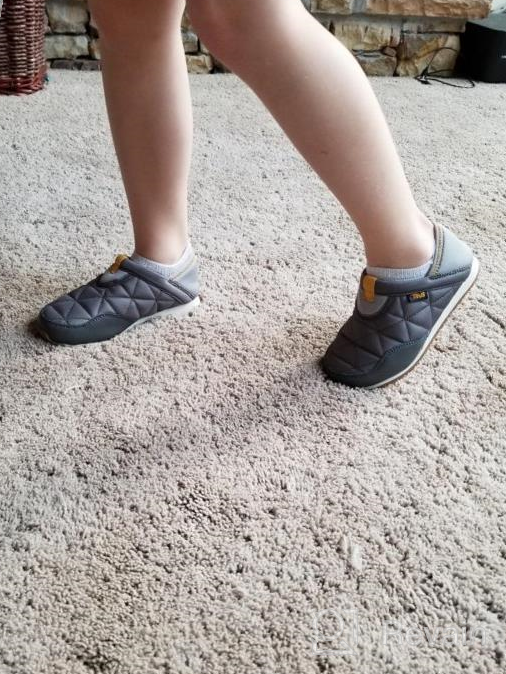 img 1 attached to 🩴 Teva Kids EMBER Poseidon Medium Boys' Slippers review by Chad Baio