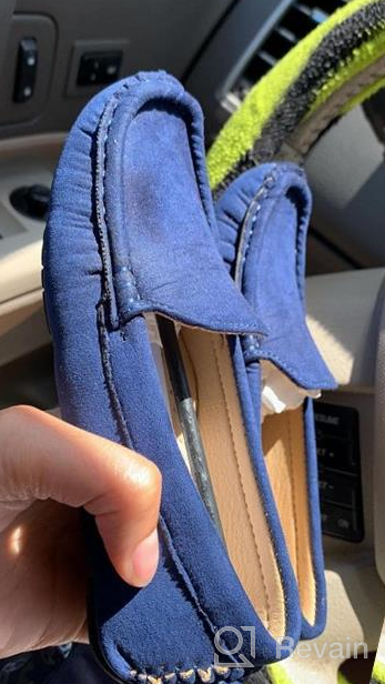 img 1 attached to 👧 DADAWEN Girls Loafers Oxford and Toddler Boys' Shoes: Stylish and Versatile Oxfords for Kids review by Austin Hearshman