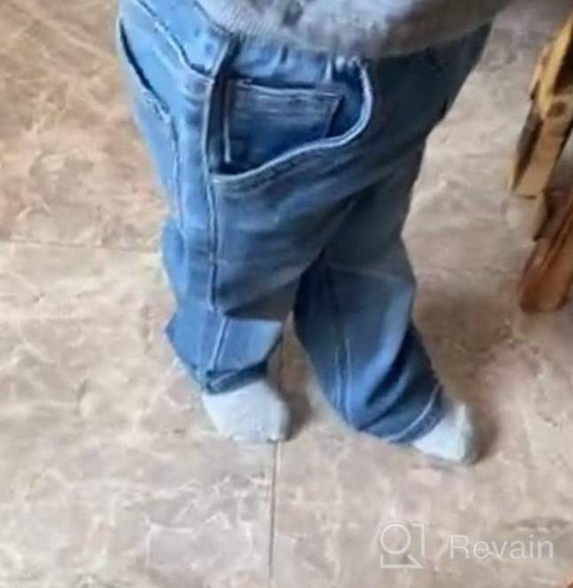 img 1 attached to 👖 OFLUCK Baby Toddler Straight Fit Jeans: Superb Boys' Clothing for Comfort and Style review by Nick Granner