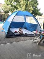картинка 1 прикреплена к отзыву UPF 50+ UV Protection Beach Tent For 3-7 People - Portable, Lightweight & Easy Setup Sun Shelter Canopy - Gorich Beach Shade Cabana от Paul Newton