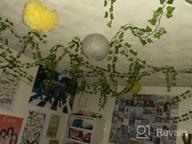 img 1 attached to Create Lush Green Spaces With DearHouse'S Artificial Ivy Vine Garlands - Perfect For Home, Office, And Event Decor! review by Micah Manus