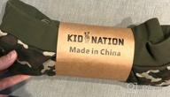 img 1 attached to Kid Nation Solid French Jogger Boys' Clothing review by Robert Ewing