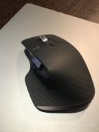 img 1 attached to 🖱️ Logitech MX Master Wireless Mouse: High-Precision Sensor, Easy-Switch up to 3 devices, Meteorite Black review by Fuji Kristiana Ana ᠌