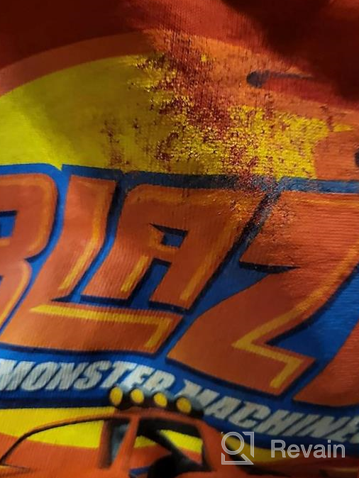 img 1 attached to Nickelodeon's Blaze and the Monster Machines Boys' Short Sleeve T-Shirt: Rev Up Your Style! review by Chris Beals