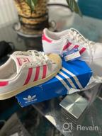 картинка 1 прикреплена к отзыву Кроссовки и спортивная обувь Adidas Originals Superstar для маленьких девочек (унисекс) от Luis Despain