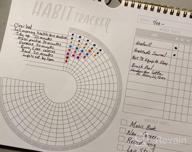 img 1 attached to Boost Productivity & Reach Your Goals With The Lamare Habit Tracker Calendar! review by Justin Ellingson