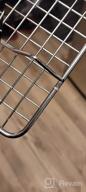 img 1 attached to Aisoso 18/8 Stainless Steel Baking Rack - Multi-Use Cooling Rack For Quarter Sheet Pan, Oven And Dishwasher Safe - 8.5 X 12 Inches review by Tyshawn Adams