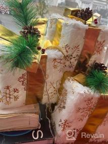 img 6 attached to Добавьте блеска своему рождественскому декору с набором подарочных коробок со светодиодной подсветкой от Hourleey!