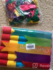 img 6 attached to Coceca 36 Rolls Crepe Paper Streamers 6 Color For Birthday Party Graduation Ceremony Decoration