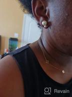 img 1 attached to Stylish Non-Pierced Clip Earring Set With 10 Pairs For Women By SAILIMUE - Featuring Hoops, Cubic Zirconia, Freshwater Pearls, And More! review by Howie Broyles