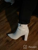 img 1 attached to Fashionable And Comfortable Women'S Ankle Boots With High Heels And Side Zipper By IDIFU review by Isaac Samal