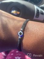 img 1 attached to Jewanfix String Bracelets Handmade Bracelet review by Mandela Buycks