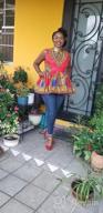 img 1 attached to African Print Dashiki Traditional Top For Women By SHENBOLEN review by Buddy Camaney