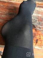 img 1 attached to Women'S Winter Warm Fleece Lined 300 Denier Footless Thermal Leggings review by Levi Stewart