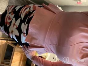 img 5 attached to Платье-футляр с баской: Женское плиссированное облегающее платье с круглым вырезом VFSHOW для бизнеса и офиса