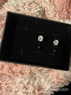 картинка 1 прикреплена к отзыву 💫 Маленькие серьги из серебра с открытым кольцом: идеально подходят для прокола хряща, женщин и девочек. от Valerie Harper