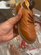 img 1 attached to 👞 Moceen Lace Up Comfort Uniform Boys' Shoes: Classic Oxfords for Enhancing Comfort and Style review by Jay Hill