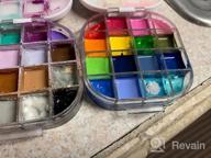 img 1 attached to Transon Paint Saver Storage Palette Box 16Well Portable Airtight Black review by Isaac Tutt