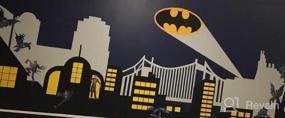 img 6 attached to Batman Blue Peel And Stick Wall Decal By RoomMates - RMK1864GM
