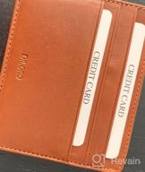 картинка 1 прикреплена к отзыву 🧳 DiLoro Minimalist Leather Travel Blocking Wallet: Ultimate Secure Solution for Travelers от Inyong Dow