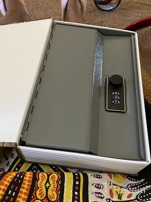 img 1 attached to Secret Dictionary Book Safe With Combination Lock - Love Style Code, Diversion Hidden Cash Safe Box For Valuables Protection (Medium Size) review by Martin Masaniai