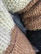 картинка 1 прикреплена к отзыву Women'S Chunky Cable Knit Crewneck Sweater Jumper Top - Long Sleeve Oversized Pullover от Jaya Walsh