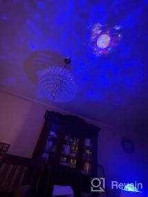 img 7 attached to Transform Your Bedroom Into A Starry Night Sky With TekHome'S Galaxy Light Projector - LED Star Projector With Bluetooth Speaker For Ultimate Entertainment Experience!