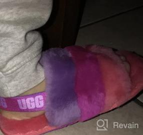 img 7 attached to 🧸 UGG Girls Fluff Slide Sandal Boys' Shoes and Slippers: Luxurious Comfort for Kids