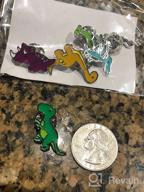 img 1 attached to Dazzling Set of 6 Colorful Dinosaur Enamel Pins - Ideal Brooches for Clothing, Bags, Backpacks, Jackets, Hat - Perfect for DIY Crafts review by Stacy Edwards