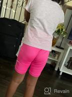 img 1 attached to Reebok Active Shorts for Girls: Athletic Clothing for Active Girls review by Pamela Bellancoutt