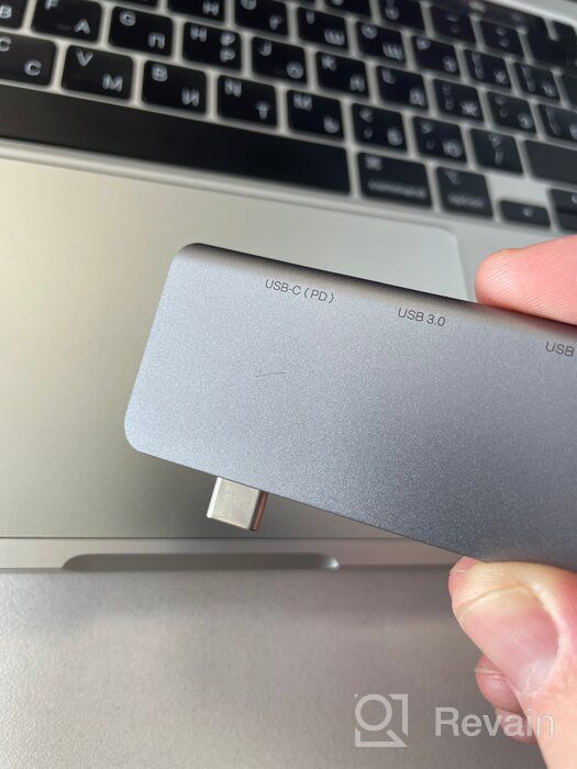 img 3 attached to 🎵 Baseus Harmonica USB Hub Connectors 5-Pack in Dark Gray review by Agata yziska ᠌