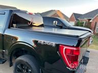 img 1 attached to Upgrade Your Ford F-150 With A Quad Fold Soft Truck Bed Tonneau Cover - Perfect Fit For 2015-2023 Models! review by Chris Wilson