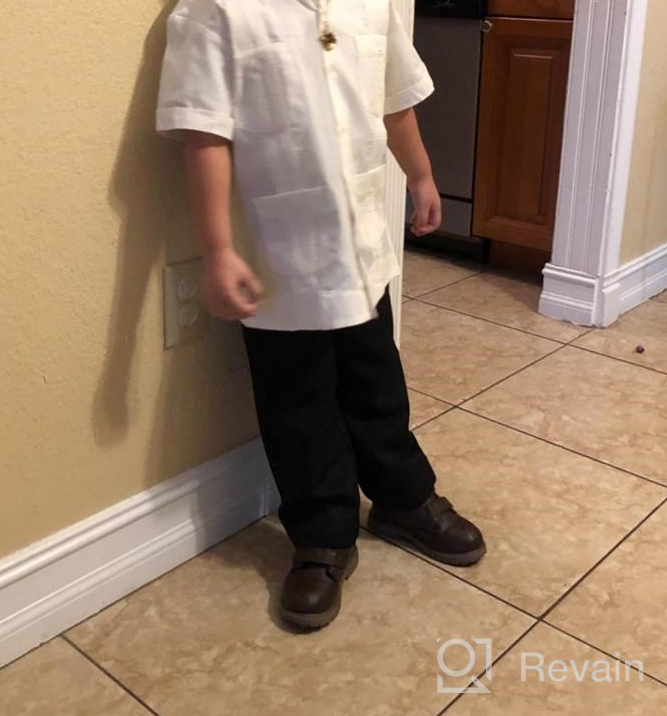 картинка 1 прикреплена к отзыву Рубашка Guayabera из коллекции для мужчин - Верхняя одежда, футболки и рубашки для мальчиков от Victor Pinckney
