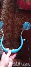 img 8 attached to 💙 Rechargeable Neck-Mounted Mini Fan (Blue)