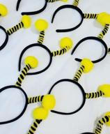 img 1 attached to Get Buzzing With TIHOOD'S 14PCS Bee Tentacle Headbands – The Perfect Hair Hoops For Halloween And Christmas Parties! review by Sean Julian