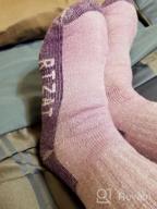 img 1 attached to Heavy Thermal Socks For Women And Men, Thick Insulated Cold Weather Crew Socks 1/2 Pair By RTZAT review by Joshua Ford