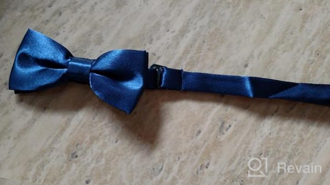 img 1 attached to Adorable Kids Suspenders Bowtie Set - Perfect Adjustable Accessory for Boys and Girls review by Rahul Schatz