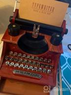 img 1 attached to Add Vintage Charm To Your Space With The Alytimes Typewriter Music Box review by Charles Barlow