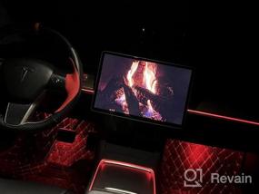 img 8 attached to Upgrade Your Tesla Model 3/Y Interior With VIHIMAI'S Automatic On/Off RGB LED Light Strips