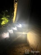 img 1 attached to 8-Pack LEONLITE Classic Series 4 Inch Low Voltage LED Hardscape Lighting For Retaining Walls And Landscapes, 12V LED Paver Lights, 0.5W Soft White Landscape Step Lights, ETL Certified, 2700K review by Deonte Bates