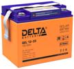 battery delta battery gel 12-33 12v 33 ah logo